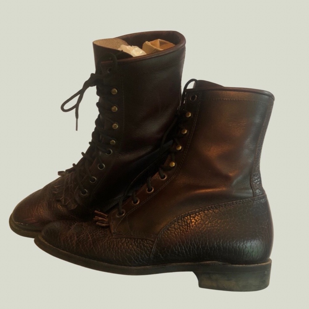 Vintage Leather Boulat Boots